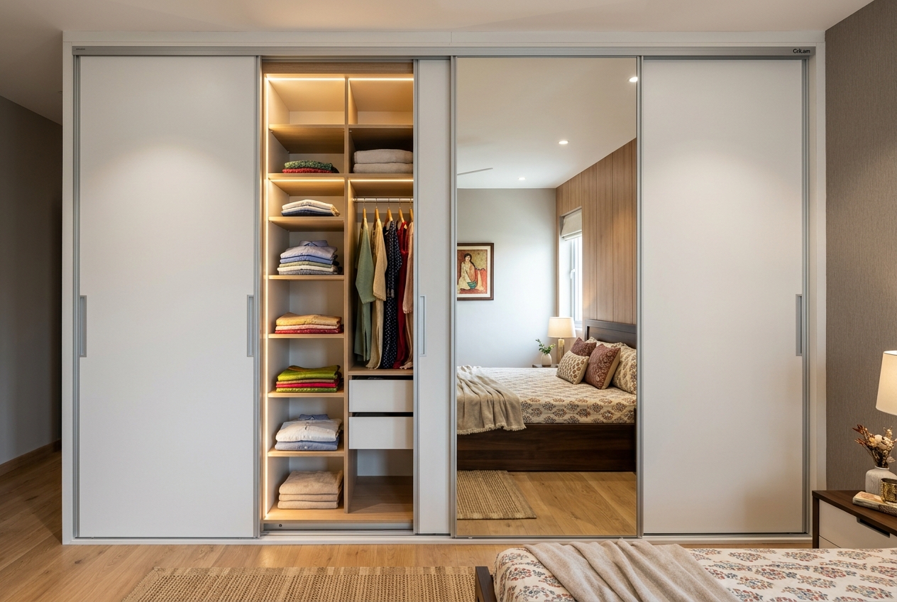 Sliding Door Wardrobe Modern